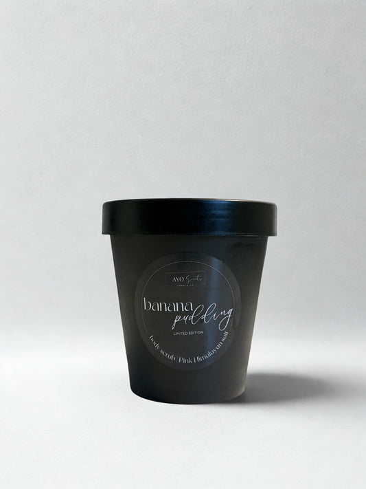 Banana Pudding Scrub for Sensitive Skin – Smooth & Hydrate